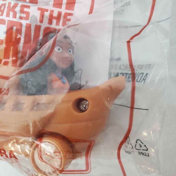 Ralph Breaks the Internet, #6 Moana Racer, McDonald's Happy Meal Toy Wreck-it Ra - Picture 2 of 3
